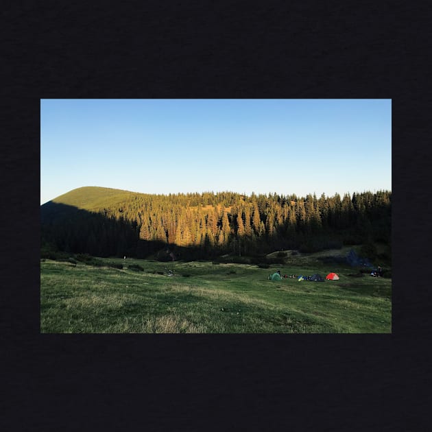 Camping by Camping tshirt